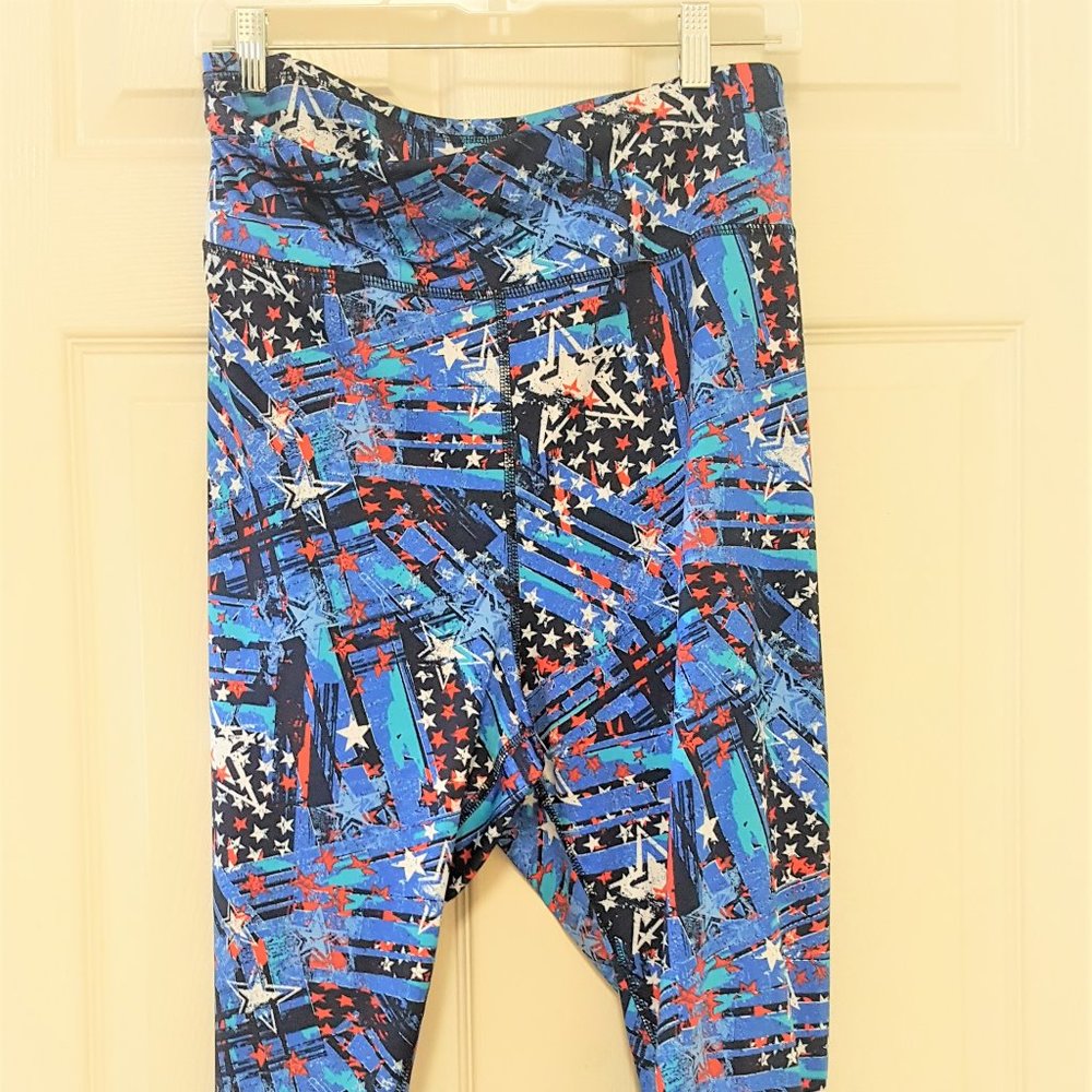 BE INSPIRED PLUS SIZE FITNESS WORKOUT CAPRIS